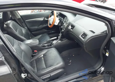 2013 Honda Civic Ex-L z USA, uszkodzony, nr VIN 2HGFB2F95DH514712